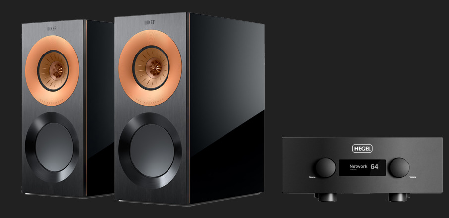 Pachet PROMO KEF Reference 1 Meta + Hegel H600