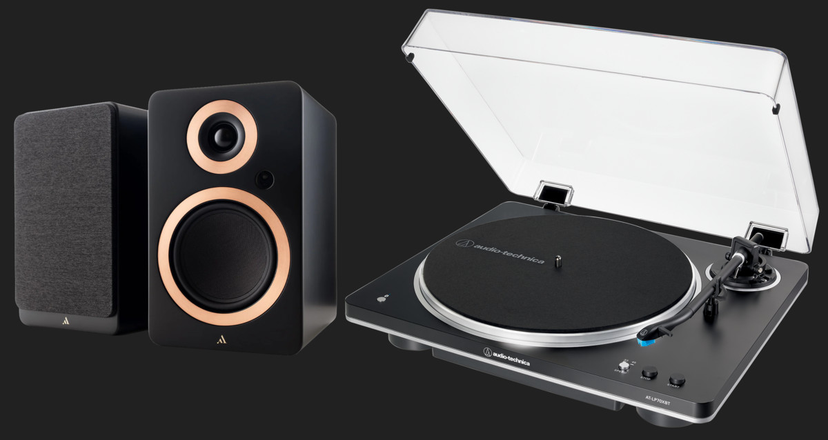Pickup Audio-Technica AT-LP70XBT + Argon Audio FORTE A5 Wifi
