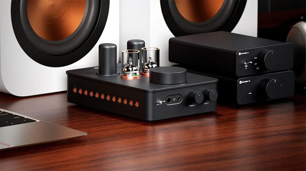 Amplificator casti Fosi Audio GR70 Tube Headphone Amp
