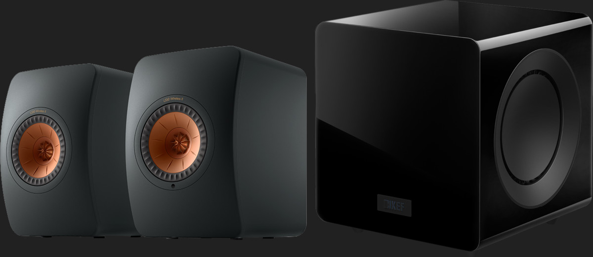 Pachet PROMO KEF LS50 Wireless II + KEF KC92
