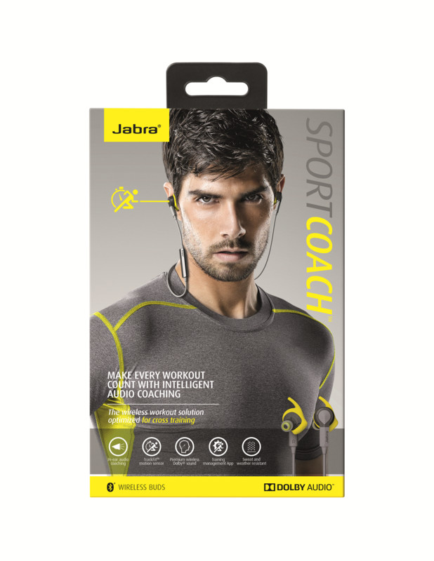 Casti Sport Jabra Sport Coach Galben