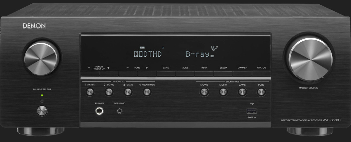 Receiver Denon AVR-S650H