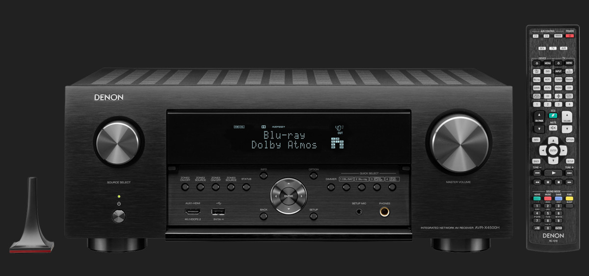 AV Receiver Denon AVR-X4500H la AVstore.ro