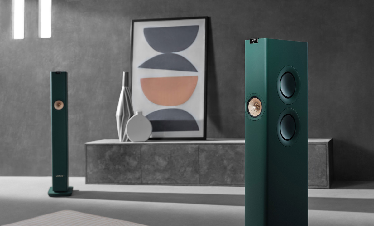 Boxe active KEF LS60 Wireless Lotus Edition