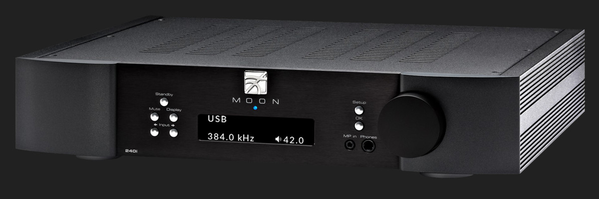 Amplificator MOON by Simaudio 240i Negru Resigilat