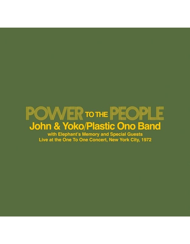 VINIL UNIVERSAL RECORDS John & Yoko / Plastic Ono Band With Elephant's Memory - Power To The People (Live)