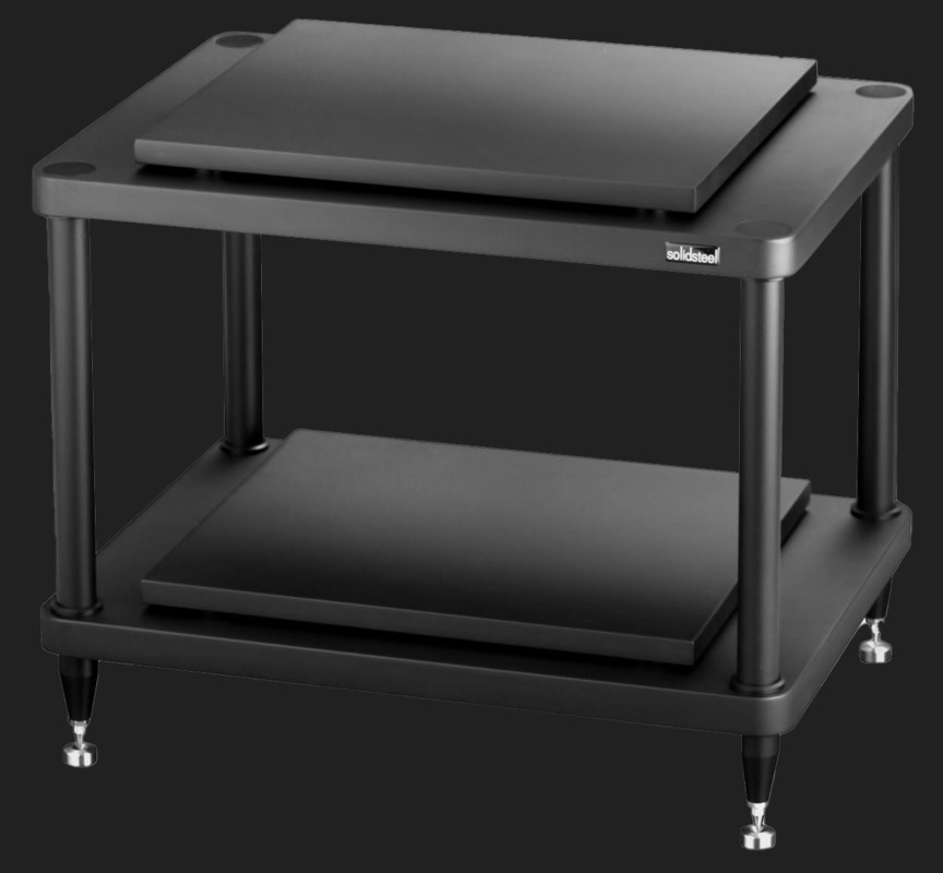 Solidsteel S5 Series Advanced Hi-Fi Audio Rack Black