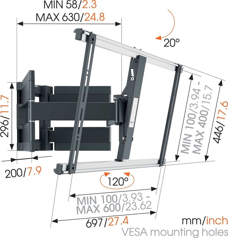 Suport TV Vogel's Thin 550 