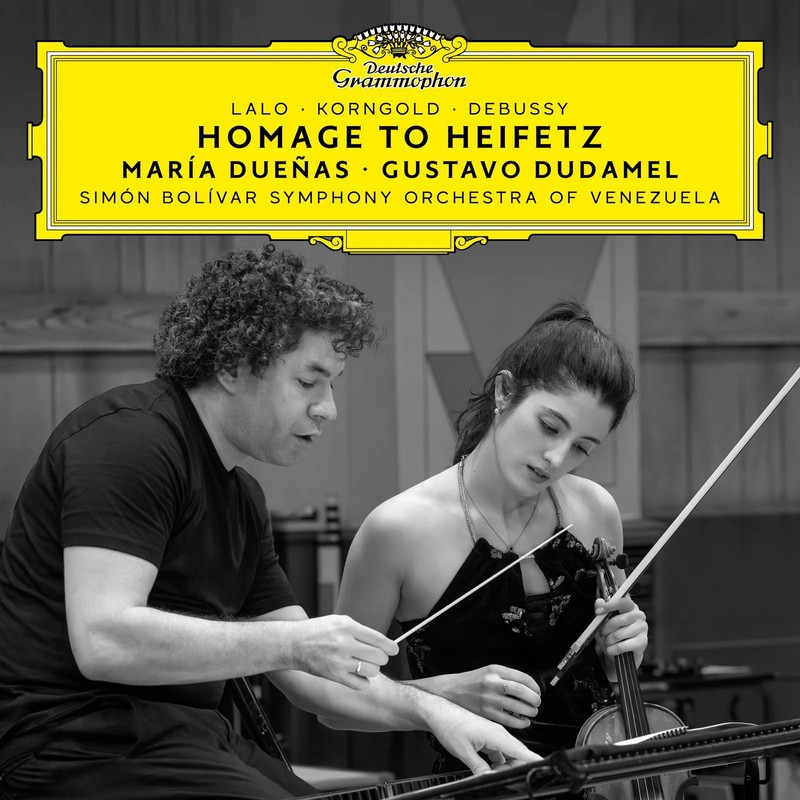 VINIL Deutsche Grammophon (DG) Maria Duenas - Homage to Heifetz (Dudamel, Simon Bolivar Orchestra)