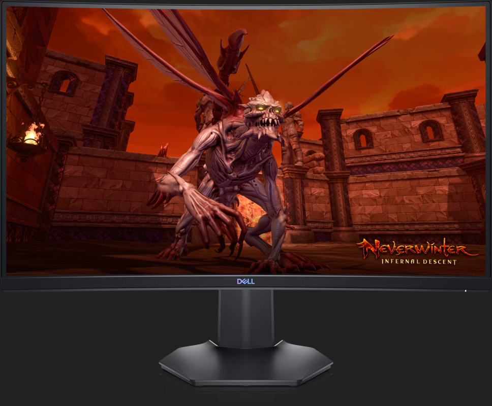 Monitor Dell S2721HGFA  Gaming VA LED curbat,  27