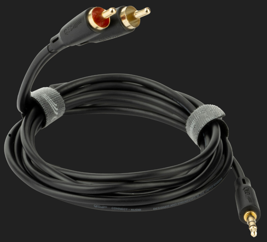 Cablu QED CONNECT 3.5mm Jack to Phono J2P