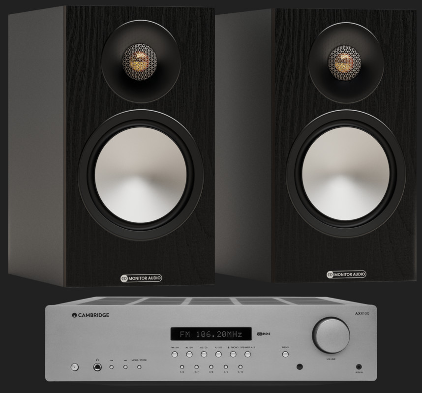 Pachet PROMO Monitor Audio Bronze 50 7G + Cambridge Audio AXR100