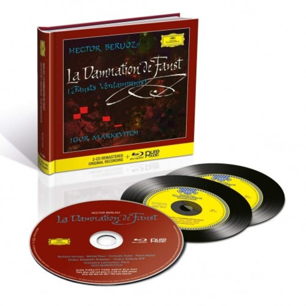 CD Deutsche Grammophon (DG) Hector Berlioz / Igor Markevitch - La Damnation De Faust (Fausts Verdammnis) 