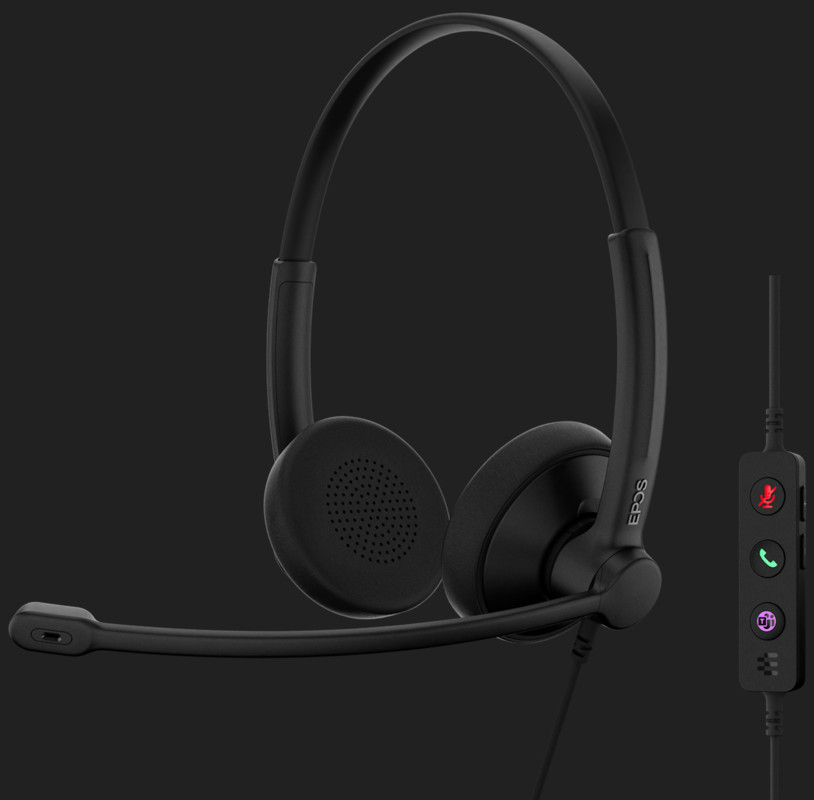 Casti EPOS IMPACT 100 MS Stereo USB-C+A