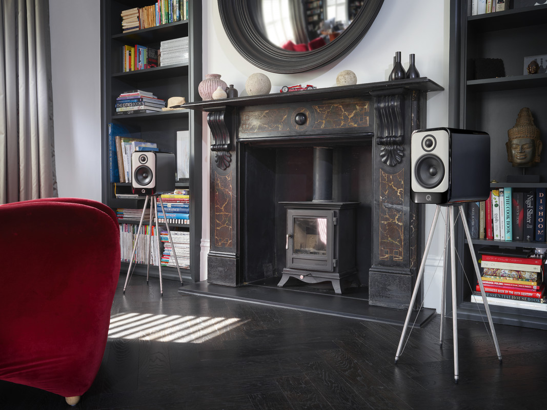 Boxe Q Acoustics Concept 30 Black Resigilat