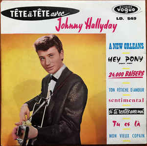 VINIL UNIVERSAL RECORDS Johny Hallyday - Tete A Tete Avec Johny Hallyday 