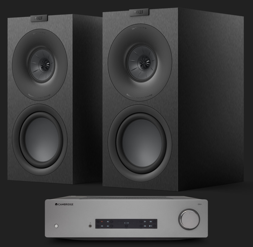 Pachet PROMO KEF Q Concerto Meta + Cambridge Audio CXA81 MKII