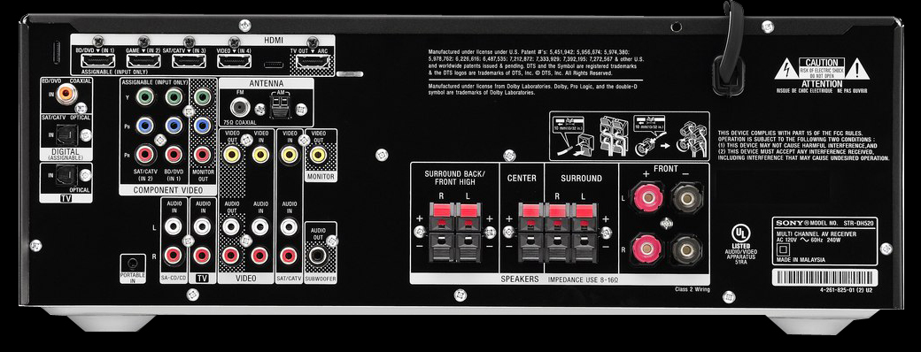 Receiver Sony STR-DH520