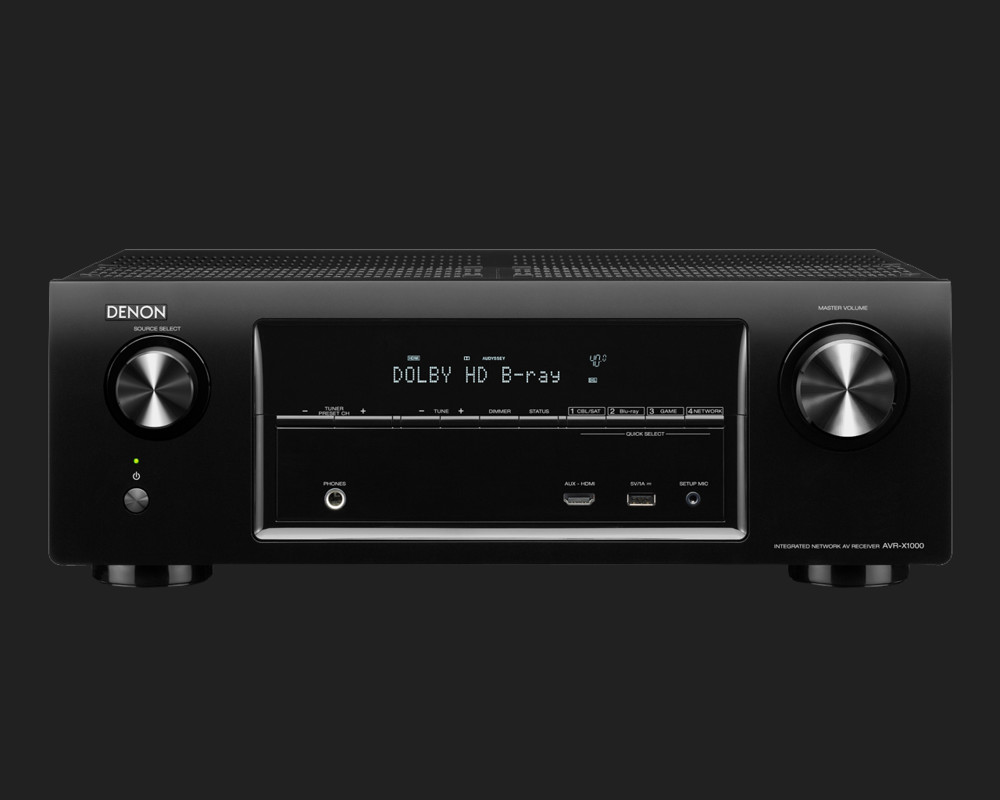 Receiver Denon AVR-X1000 la AVstore.ro