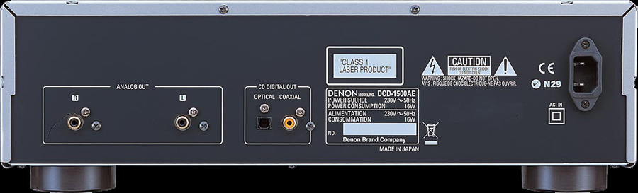 CD Player Denon DCD-1500AE SH