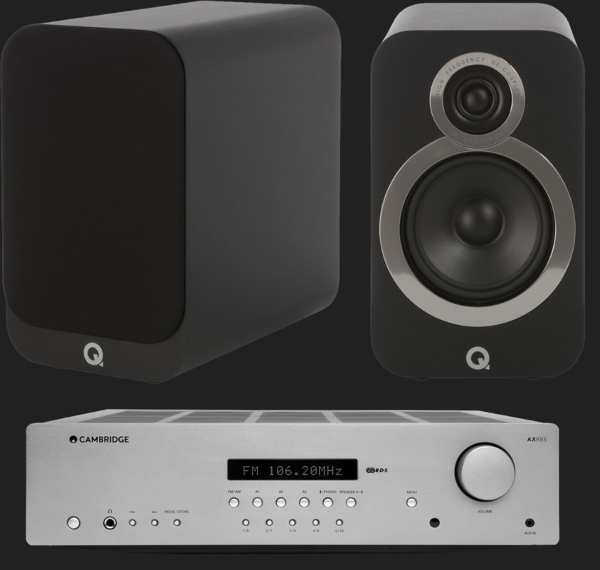 Pachet PROMO Q Acoustics 3020i + Cambridge Audio AXR85