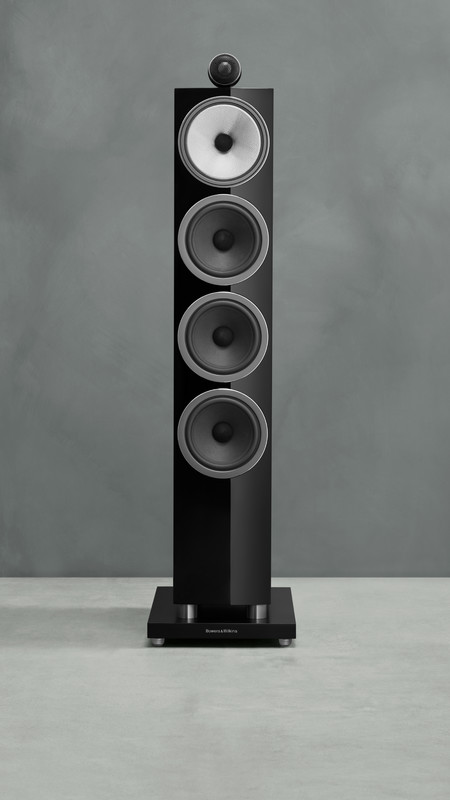 Boxe Bowers & Wilkins 702 S3 Piano Black Gloss Resigilat