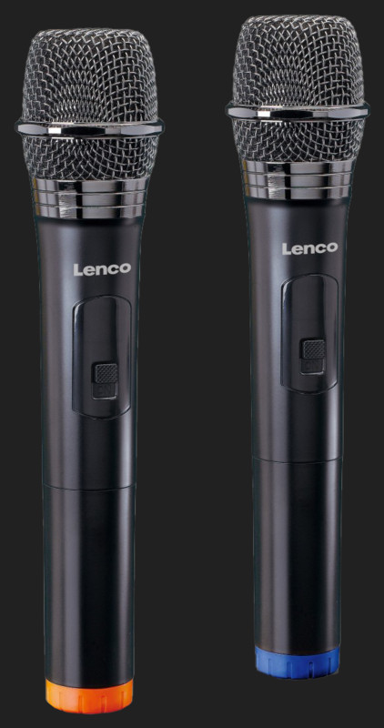 Microfon Lenco MCW-020 wireless Negru Resigilat
