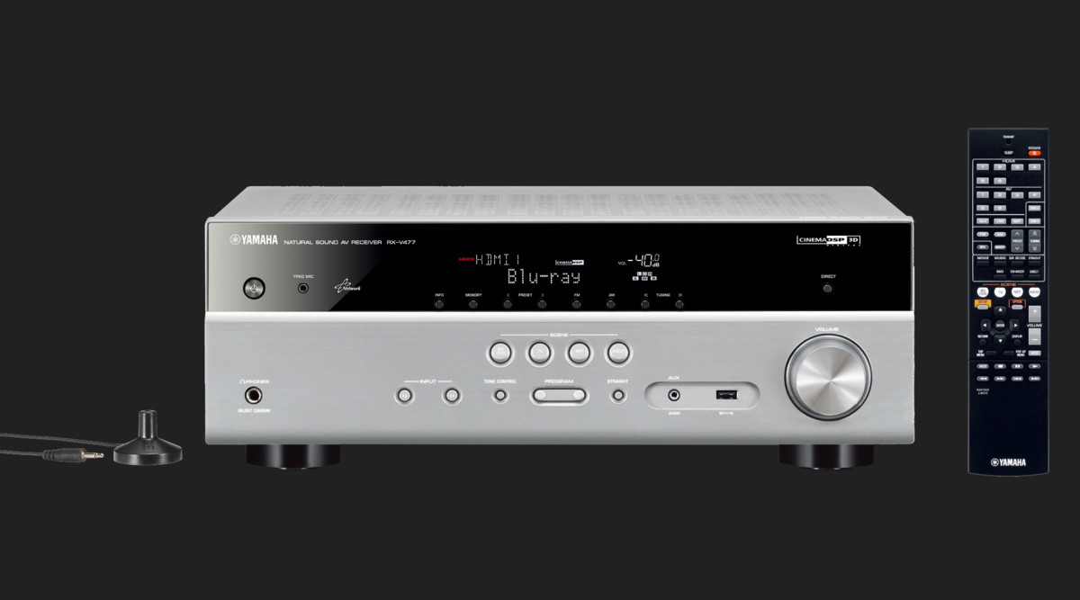 YAMAHA RX-V477 AVレシーバー ヤマハ　アンプ ヤマハ | RX-V477 - AVアンプ - 概要