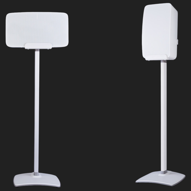  Stativ de podea SANUS WSS52 pentru Sonos Five, montaj vertical sau orizontal, negru