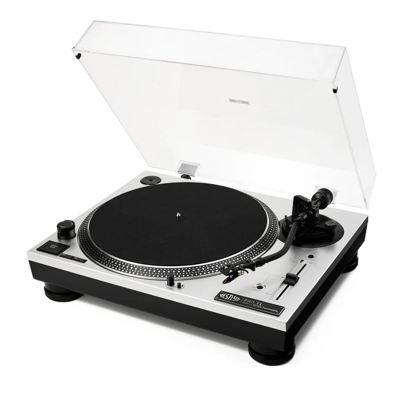  Pickup Vestlyd PRO T1 Direct Drive cu doza Ortofon OM Pro S si preamp phono integrat