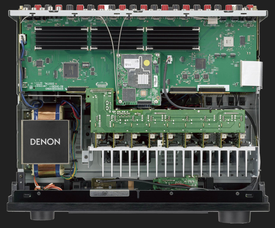 Receiver Denon AVC-X4800H Black Resigilat