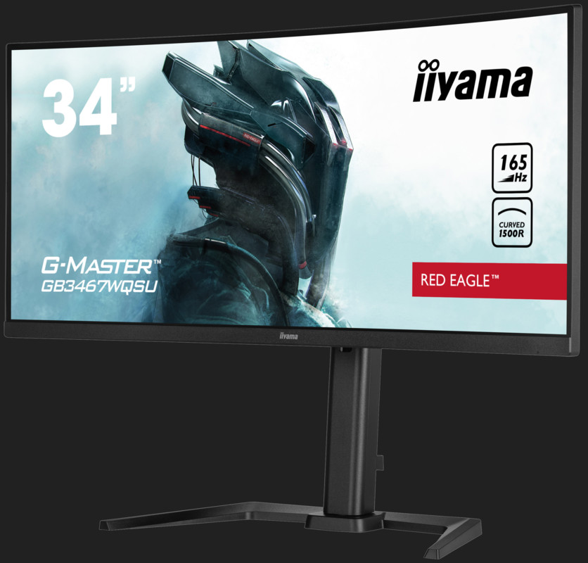 Monitor IIYAMA GB3467WQSU-B5 Curved Gaming, 34