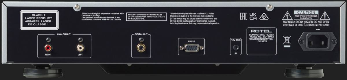 CD Player Rotel CD-11 MKII Negru Resigilat