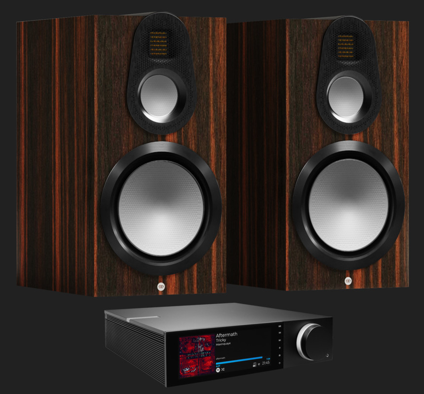 Pachet PROMO Monitor Audio Gold 100 6G + Cambridge Audio Evo 150 SE