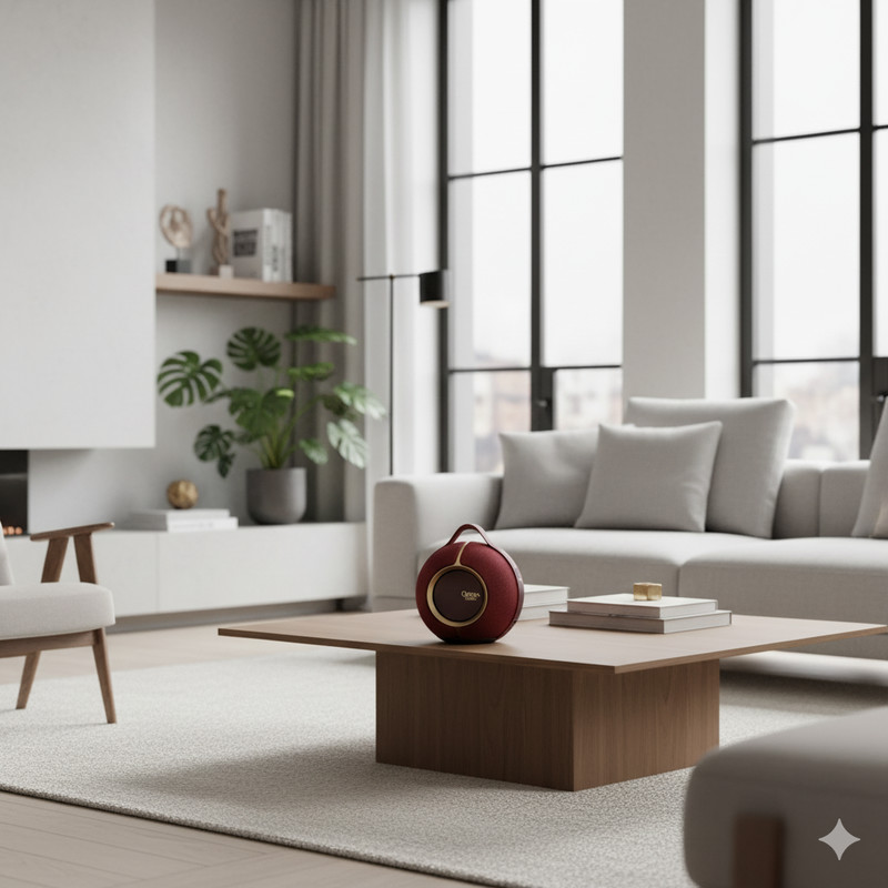 Boxe active DEVIALET  Mania Opera Rouge Resigilat