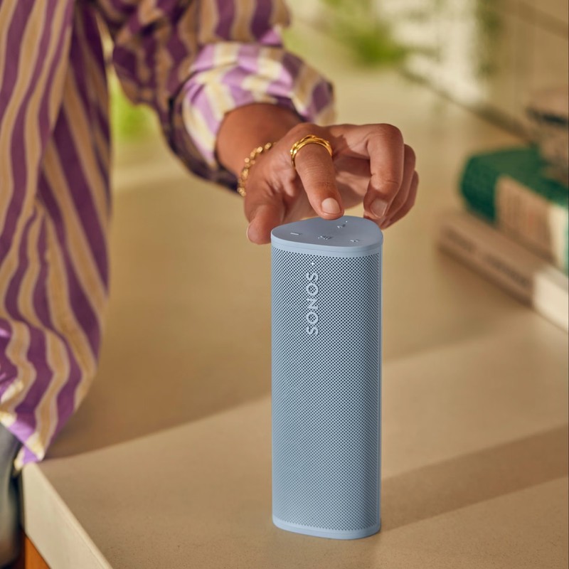  Boxa portabila Sonos Roam 2, Wi-Fi, Bluetooth, AirPlay 2, rezistenta IP67, autonomie pana la 10 ore,