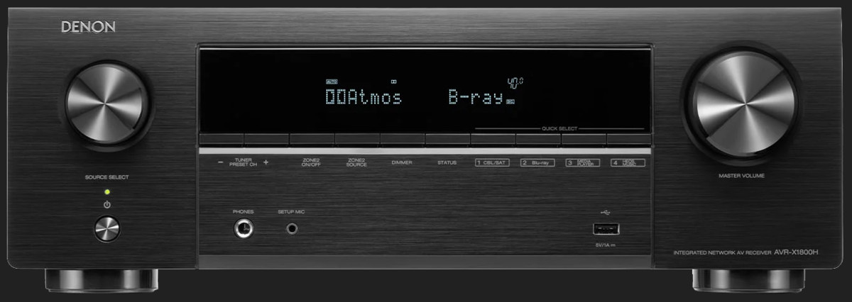 Receiver Denon AVR-X1800H Resigilat