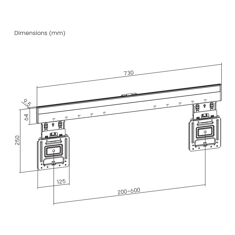 Suport TV Essentials TVB MICRO-GAP 09