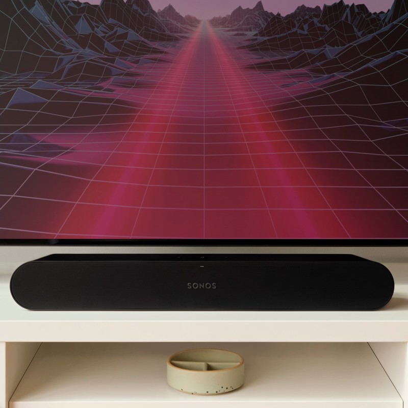 Soundbar Sonos Ray, WiFi, AirPlay 2, pentru filme, muzica si streaming multiroom