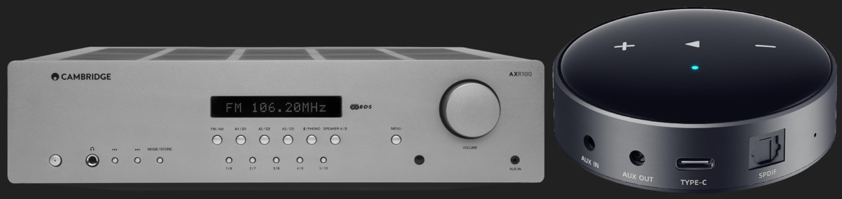 Amplificator Cambridge Audio AXR100 + Wiim Mini