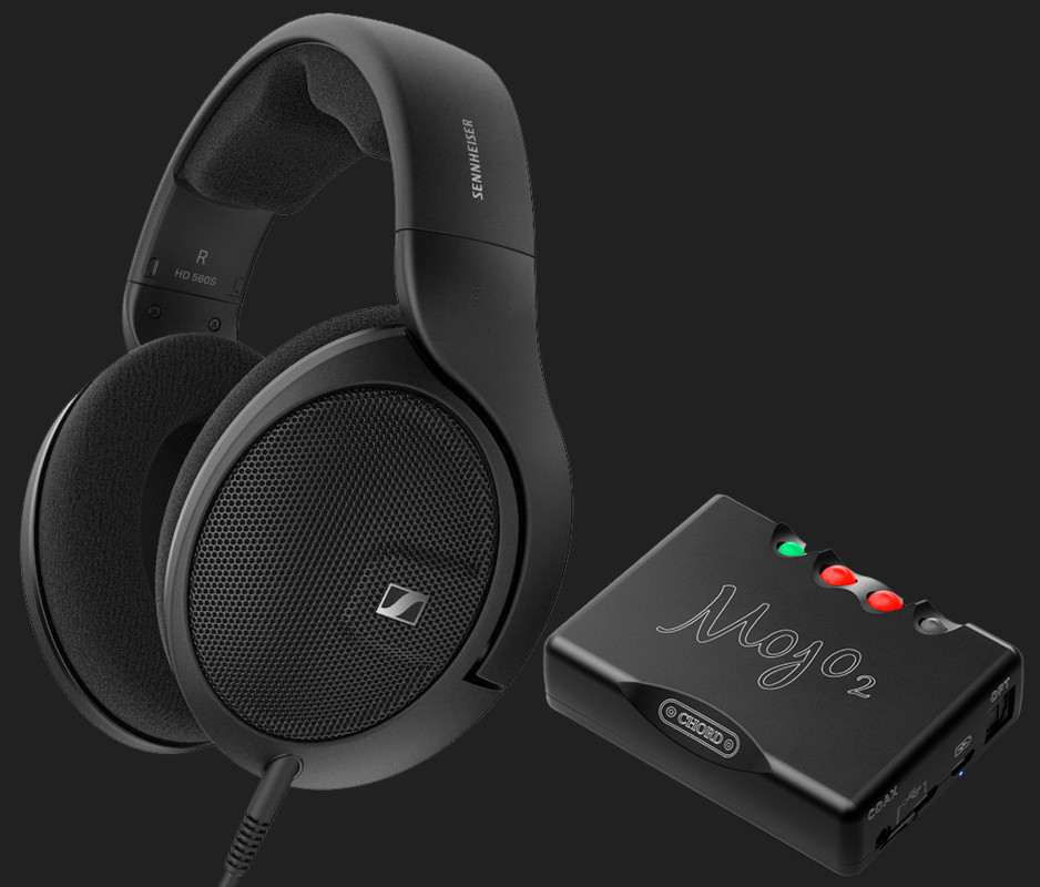 Pachet PROMO Sennheiser HD 560S + Chord Electronics Mojo 2 4.4
