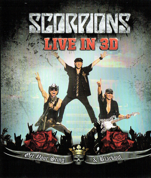 BLURAY Sony Music Scorpions – Live In 3D (Get Your Sting & Blackout)