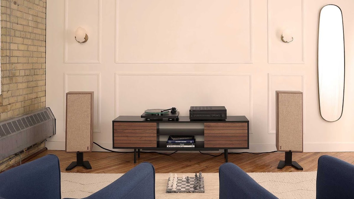 Boxe PSB Speakers Passif 50 Open-Graine Walnut Veneer