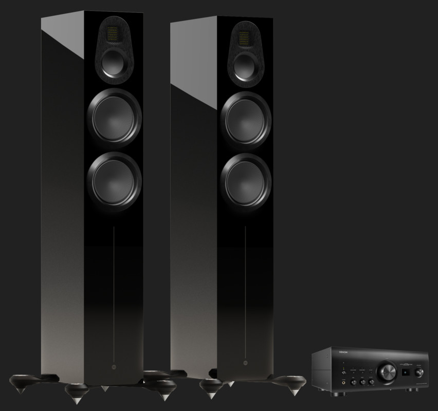 Pachet PROMO Monitor Audio Gold 300 6G + Denon PMA-3000NE