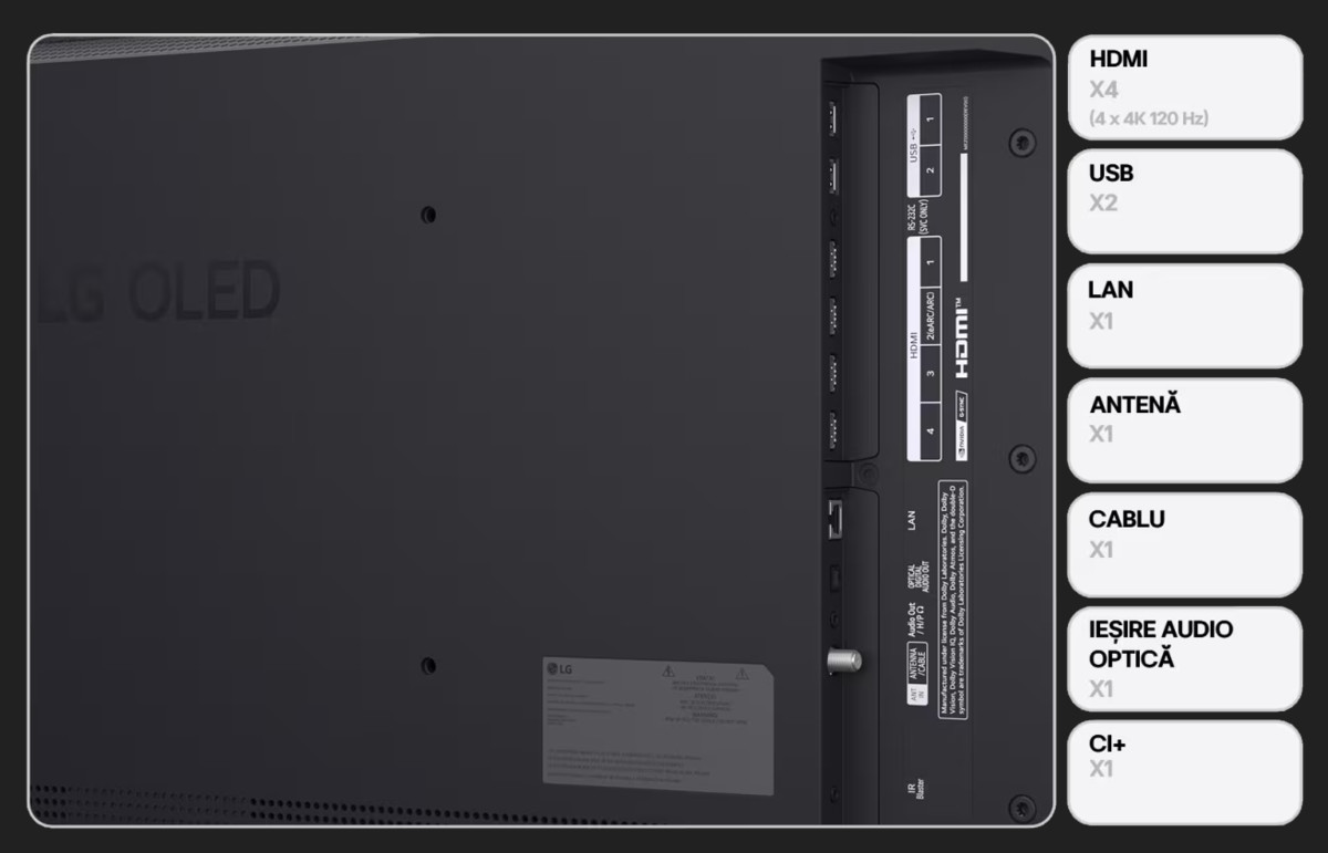 TV LG OLED42C62LA