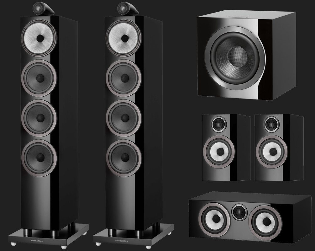 Pachet PROMO Bowers & Wilkins 702 S3 pachet 5.1