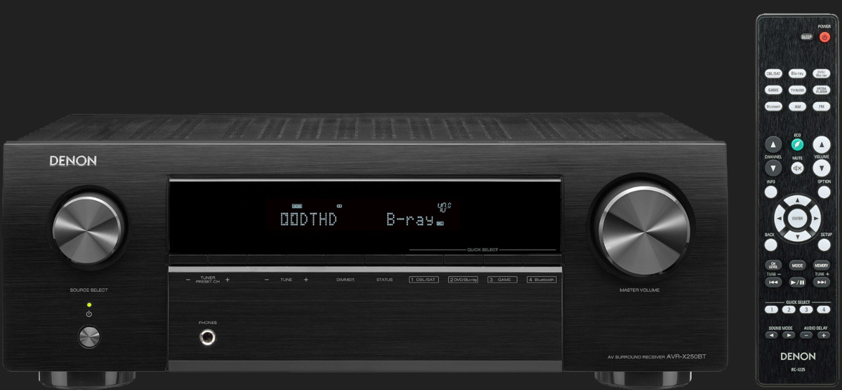 Receiver Denon AVR-X250BT