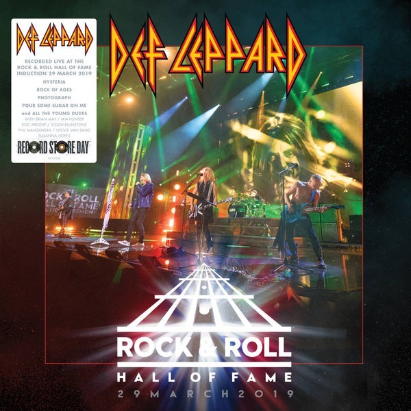 VINIL Universal Records Def Leppard - Rock & Roll Hall Of Fame 29 March 2019