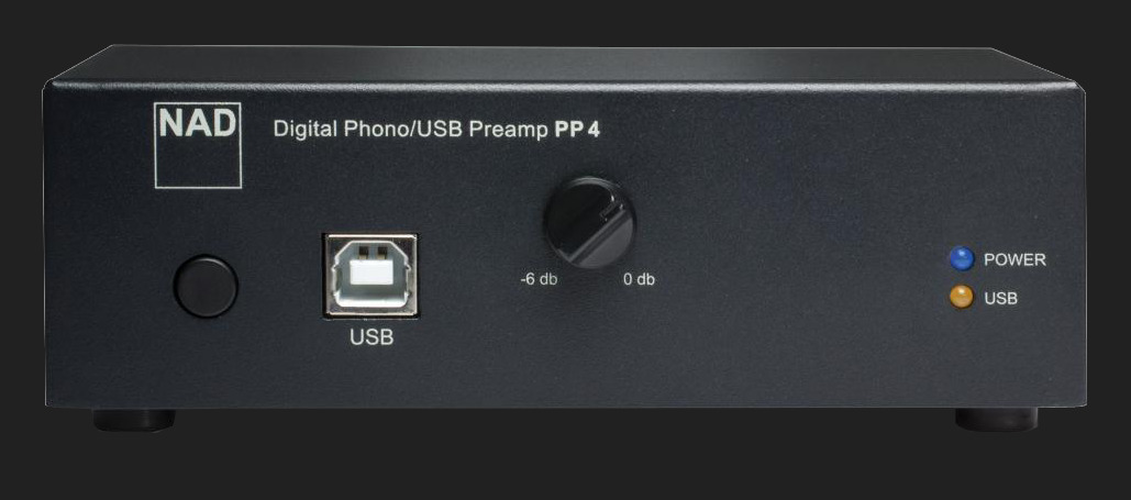 NAD PP 4 Digital Phono USB Preamplifier