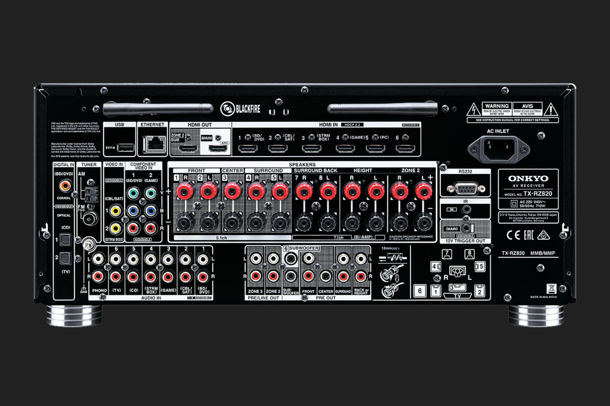 Receiver Onkyo TX-RZ820